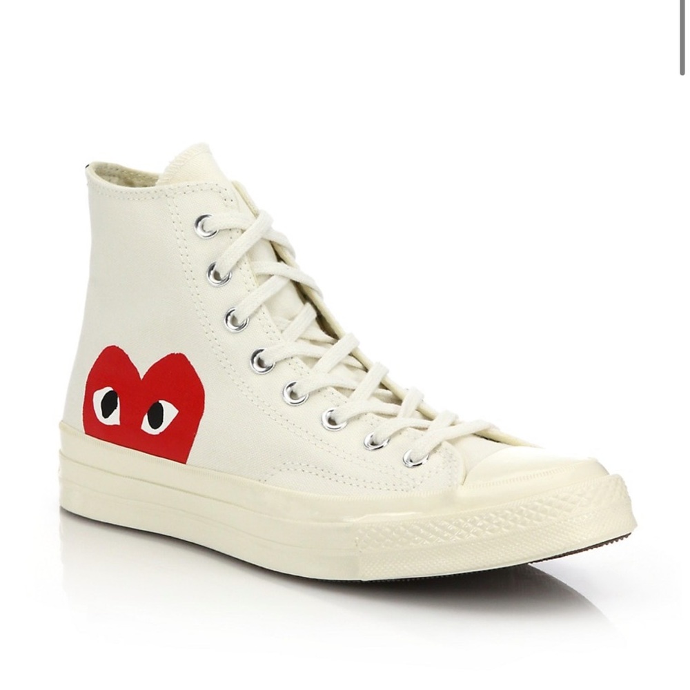 Commes des Garcons PLAY x Converse Unisex Chuck Taylor Sneakers